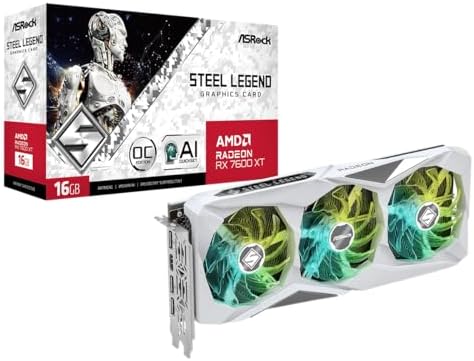 ASRock AMD Radeon  RX 7900 XT Phantom Gaming 20GB OC Graphics Card 320 Bit 7680 x 4320 0dB Silent Cooling 3 x DisplayPort  2 1 GDDR6 1 x HDMI  2 1 20Gbps PCI Express 4 0