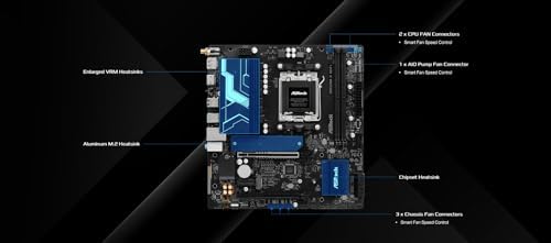 ASRock B850M X WiFi R2 0 AM5 Micro ATX Motherboard  Supports AMD Ryzen 9000/8000/7000 CPUs  DDR5 8200   OC   PCIe 5 0  Wi Fi 6E  2 5G LAN  USB C  BIOS Flashback