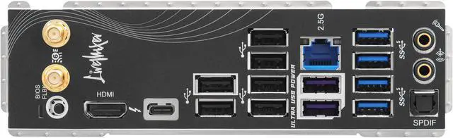 Placa base ASRock B860 LiveMixer WiFi LGA 1851 Intel B860 SATA 6 Gb/s DDR5 Intel Core Ultra ATX