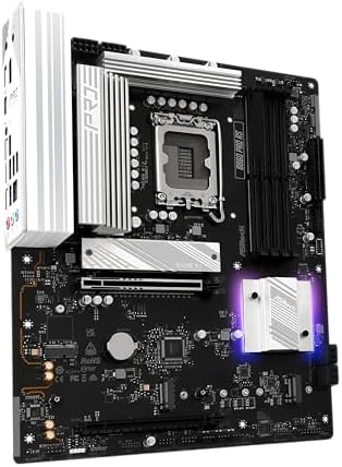 ASRock B860 Pro RS Intel Core Ultra DDR5 8666 MHz 256GB M 2 LGA1851 ATX Motherboard SATA3 6 0 Gb/s PCIe 5 0 BIOS Flashback
