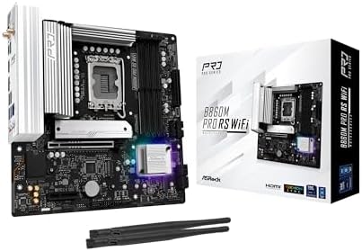 ASRock B860 Pro RS Intel Core Ultra DDR5 8666 MHz 256GB M 2 LGA1851 ATX Motherboard SATA3 6 0 Gb/s PCIe 5 0 BIOS Flashback