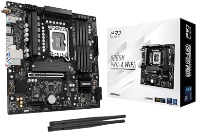 ASRock B860 Pro RS Intel Core Ultra DDR5 8666 MHz 256GB M 2 LGA1851 ATX Motherboard SATA3 6 0 Gb/s PCIe 5 0 BIOS Flashback