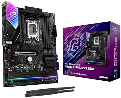 ASRock B860 Pro RS Intel Core Ultra DDR5 8666 MHz 256GB M 2 LGA1851 ATX Motherboard SATA3 6 0 Gb/s PCIe 5 0 BIOS Flashback