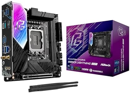 ASRock B860 Pro RS Intel Core Ultra DDR5 8666 MHz 256GB M 2 LGA1851 ATX Motherboard SATA3 6 0 Gb/s PCIe 5 0 BIOS Flashback