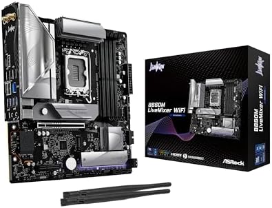 ASRock B860 Pro RS Intel Core Ultra DDR5 8666 MHz 256GB M 2 LGA1851 ATX Motherboard SATA3 6 0 Gb/s PCIe 5 0 BIOS Flashback