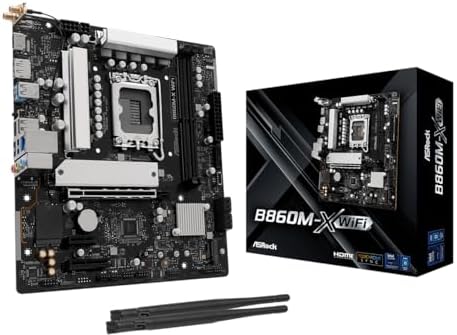 ASRock B860 Pro RS Intel Core Ultra DDR5 8666 MHz 256GB M 2 LGA1851 ATX Motherboard SATA3 6 0 Gb/s PCIe 5 0 BIOS Flashback