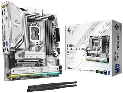 ASRock B860 Pro RS Intel Core Ultra DDR5 8666 MHz 256GB M 2 LGA1851 ATX Motherboard SATA3 6 0 Gb/s PCIe 5 0 BIOS Flashback