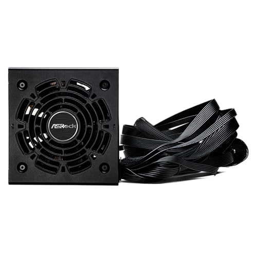ASRock Challenger 750W Power Supply ATX 3 1 Auto iCOOL Intelligent Fan Control 120mm Golf Blade 5 Years Warranty CL 750G 80 Plus Gold Certified Non Modular ATX3 1 PCIe5 1 12V 2x6 Cable