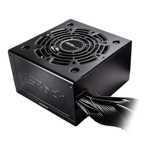 ASRock Challenger 750W Power Supply ATX 3 1 Auto iCOOL Intelligent Fan Control 120mm Golf Blade 5 Years Warranty CL 750G 80 Plus Gold Certified Non Modular ATX3 1 PCIe5 1 12V 2x6 Cable