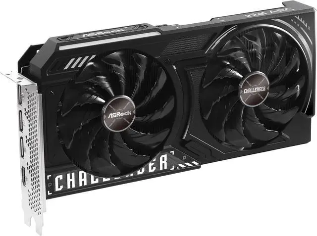 ASRock Challenger Arc B580 12GB GDDR6 PCI Express 4 0 x8 ATX Graphics Card B580 CL 12GO
