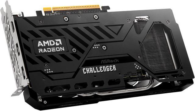 ASRock Challenger Radeon RX 9060 XT 16GB GDDR6 PCI Express 5 0 x16 Graphics Card RX9060XT CL 16GO RX 9060XT
