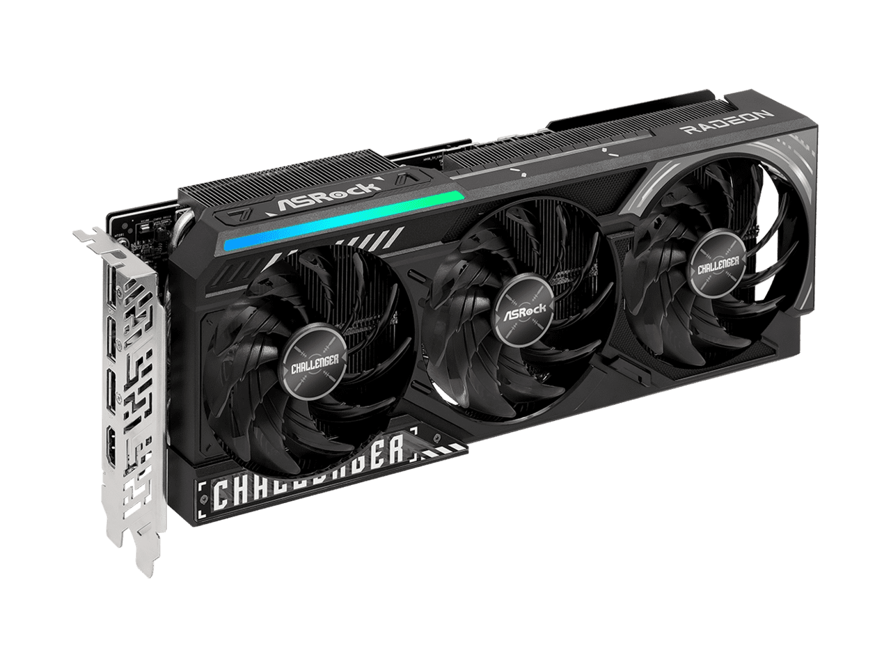 ASRock Challenger Radeon RX 9070 XT 16GB GDDR6 PCI Express 5.0 x16 Tarjeta Gráfica RX9070XT CL 16G