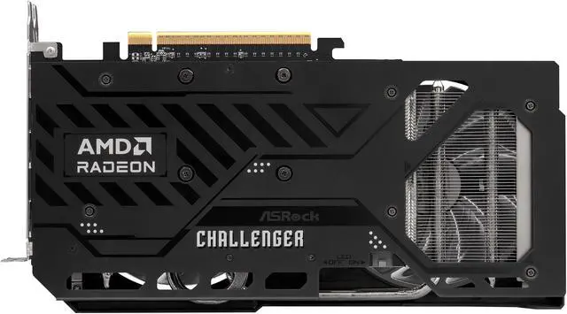 ASRock Challenger Radeon RX 9060 XT 16GB GDDR6 PCI Express 5 0 x16 Graphics Card RX9060XT CL 16GO RX 9060XT