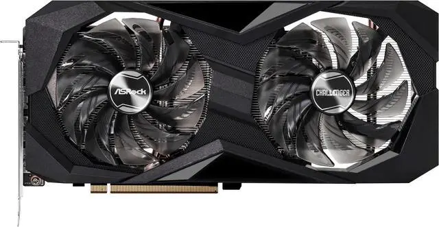 Tarjeta gráfica ASRock Challenger Radeon RX 7600 de 8 GB GDDR6 PCI Express 4.0 x8 ATX RX7600 CL 8GO