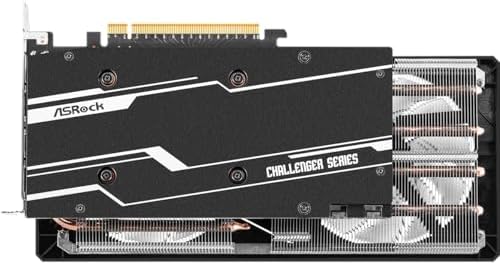 ASRock Intel ARC A750 Challenger D 8GB OC  8GB DDR6  PCIe4  2 HDMI  2 DP  2200MHz Clock  0dB Cooling  Overclocked