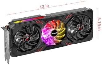 ASRock Intel Arc A770 Graphics Phantom Gaming 16G OC 2200 MHz 17 5 Gbps 256 bit GDDR6 7680x4320 DisplayPort HDMI 0dB Silent Cooling Video Card