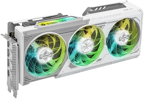 ASRock Intel Arc B580 Challenger 12GB OC Graphics Card  2740 MHz GPU Clock  12GB GDDR6  DisplayPort 2 1  HDMI 2 1a  Dual Fan Cooling  0dB Silent Operation