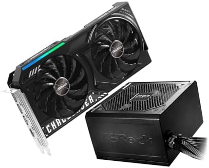 ASRock Intel Arc B580 Challenger 12GB OC & PRO 650G 650W 80  Gold PSU   Efficient 1440p Gaming Bundle