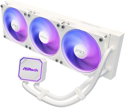 ASRock Intel Arc B580 Steel Legend 12GB OC & Pro White 360 ARGB AIO Cooler Bundle   Premium Performance with White Aesthetic