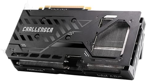 ASRock Intel Arc B580 Challenger 12GB OC Graphics Card  Intel Xe2 HPG  12GB GDDR6  PCIe 4 0  Dual Fans  0dB Silent  LED Indicator  DisplayPort 2 1  HDMI 2 1a