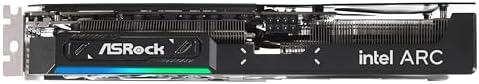 ASRock Intel Arc B580 Challenger 12GB OC Graphics Card  Intel Xe2 HPG  12GB GDDR6  PCIe 4 0  Dual Fans  0dB Silent  LED Indicator  DisplayPort 2 1  HDMI 2 1a