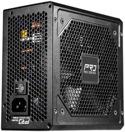 ASRock PRO 650G Power Supply   650W 80 Plus Gold Certified  ATX 3 1 Ready  120mm Fan  Full Protection Circuit  3 Year Warranty