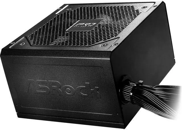 ASRock PRO Series PRO 750G 750 W ATX 3 1 Compatible 80 PLUS GOLD Certified Power Supply