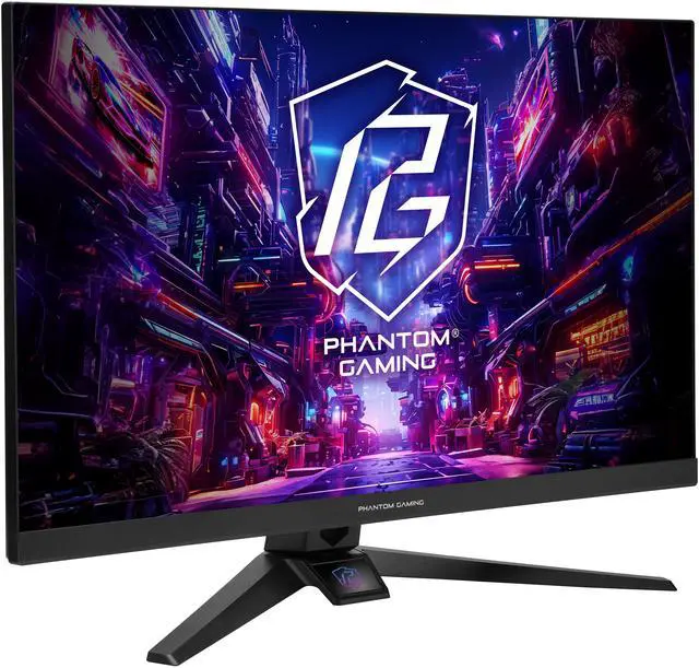 ASRock Phantom Gaming 27" Full HD 180Hz IPS AMD FreeSync HDR400 Gaming Computer Monitor with Swivel & Tilt stand PG27FFT1A
