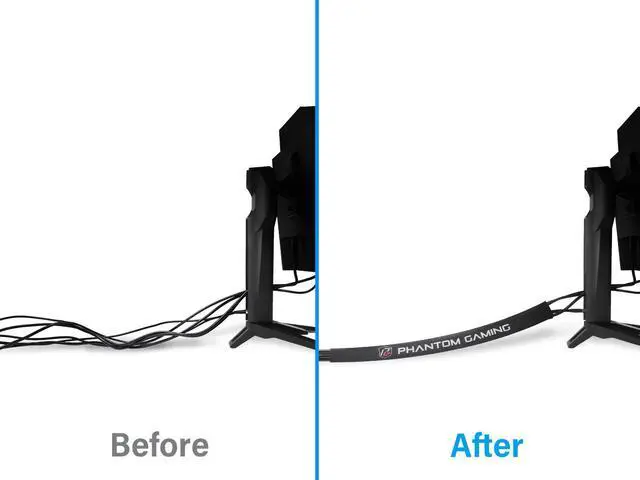 ASRock Phantom Gaming 32"  31 5" viewable  QHD 2K 1440P 165Hz with AMD FreeSync Premium HDR400 Built in Speakers & Wi Fi Antenna Gaming Computer Monitor with Height Adjustable  Swivel  and Tilt stand PG32QF2B