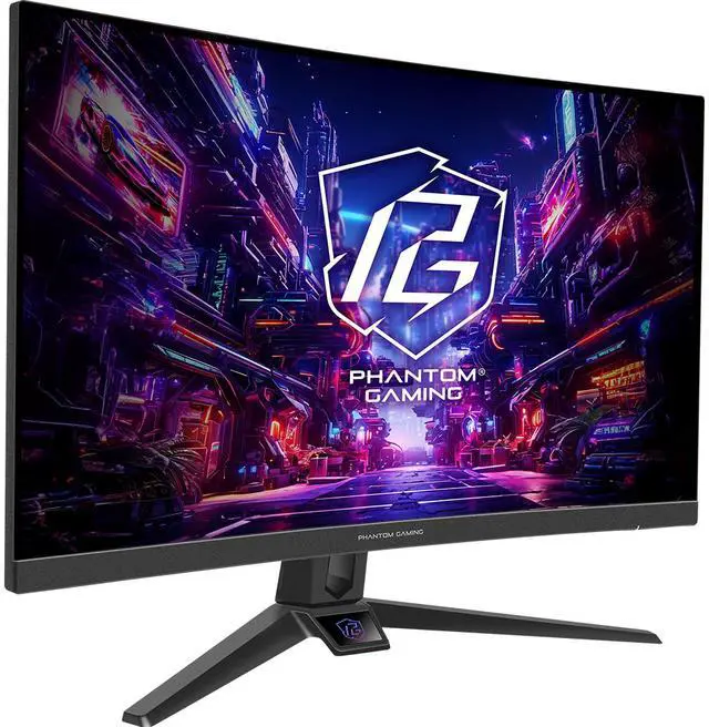 ASRock Phantom Gaming 27 inch Full HD 280Hz with FreeSync Premium  AMD Adaptive Sync  1ms Flicker Free Low Blue Light 1500R Curved Gaming Computer Monitor PG27FRS1A