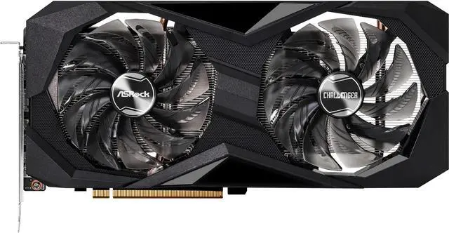 ASRock Radeon RX 6600 Challenger D 8GB GDDR6 PCI Express 4 0 Graphics Card RX6600 CLD 8G
