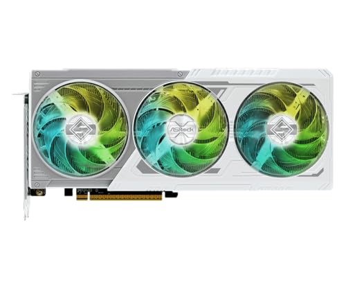 ASRock Radeon RX 9060 XT Steel Legend 8GB GDDR6 OC Graphics Card   3320 MHz Boost   Triple Fan   0dB Cooling   Metal Backplate   PCIe 5 0   DisplayPort 2 1a  HDMI 2 1b