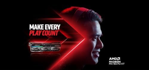 ASRock Radeon RX 9070 XT Challenger 16GB OC Graphics Card   AMD RDNA 4 Architecture  2970 MHz Boost Clock  16GB GDDR6  PCIe 5 0  DisplayPort 2 1a  HDMI 2 1b  Triple Fan Cooling 800W