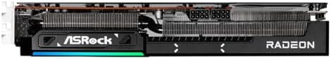 ASRock Radeon RX 9070 Challenger 16GB OC Graphics Card  RDNA 4  2520MHz Boost  16GB GDDR6 256 bit  PCIe 5 0  Triple Fans  0dB Silent  LED Indicator