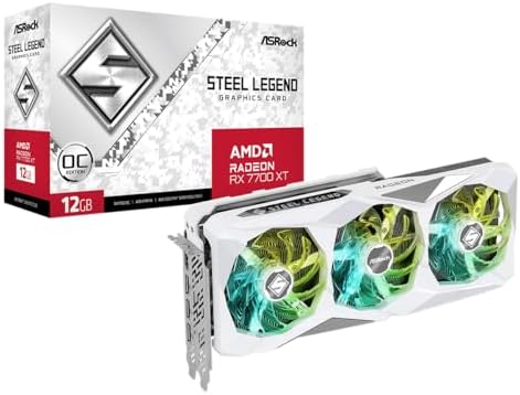 ASRock Radeon / RX7700XT Graphics Board GDDR6 12GB Equipped Model  Official Dealer in Japan  RX7700XT SL 12GO