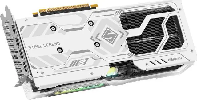 ASRock STEEL LEGEND Arc B580 12GB GDDR6 PCI Express 4 0 x8 ATX Graphics Card B580 SL 12GO