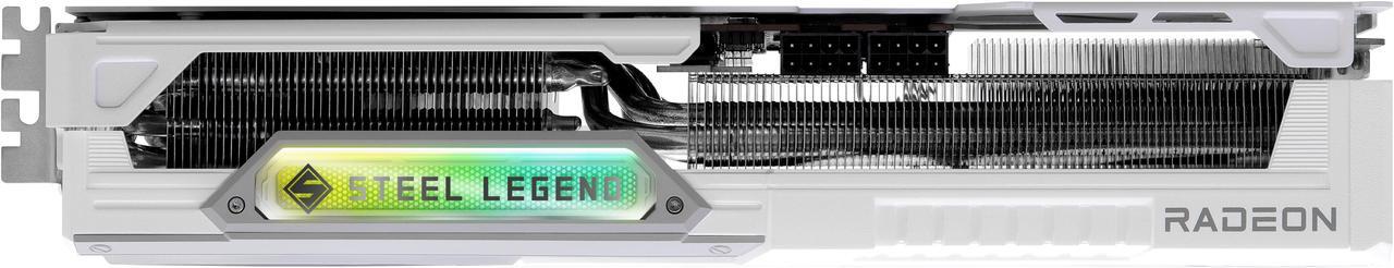 ASRock Steel Legend Radeon RX 9070 XT 16GB GDDR6 PCI Express 5 0 x16 Graphics Card RX9070XT SL 16G