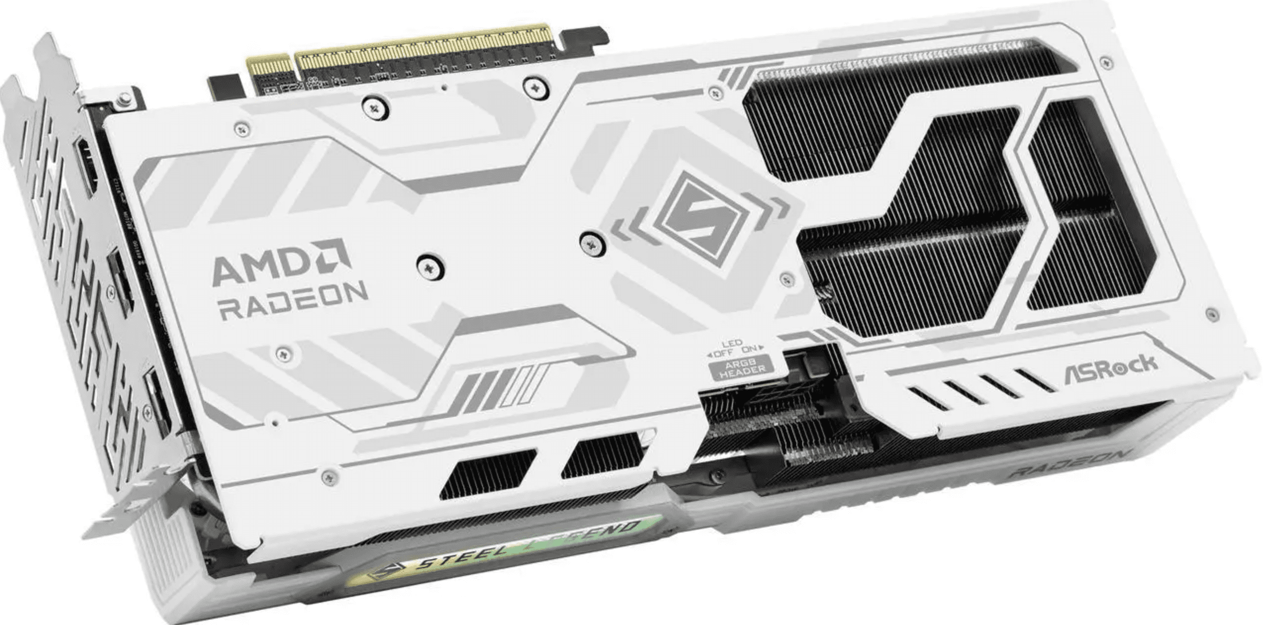 ASRock Steel Legend Radeon RX 9060 XT 16GB GDDR6 PCI Express 5 0 x16 Graphics Card RX9060XT SL 16GO RX 9060XT