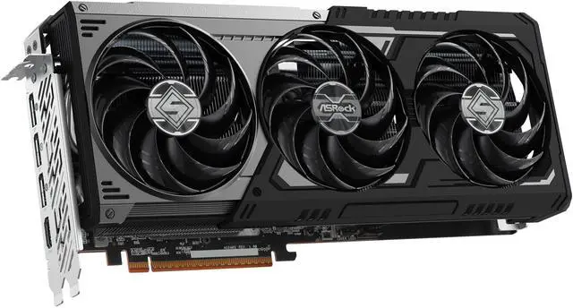 Tarjeta gráfica ASRock Steel Legend Radeon RX 9070 XT 16 GB GDDR6 PCI Express 5.0 x16 RX9070XT SLD 16G