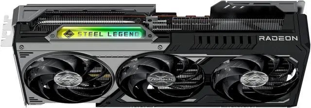 Tarjeta gráfica ASRock Steel Legend Radeon RX 9070 XT 16 GB GDDR6 PCI Express 5.0 x16 RX9070XT SLD 16G