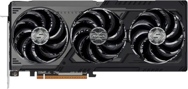 ASRock Steel Legend Radeon RX 9070 XT 16GB GDDR6 PCI Express 5 0 x16 Graphics Card RX9070XT SLD 16G