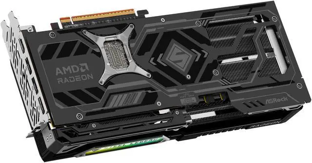 ASRock Steel Legend Radeon RX 9070 XT 16GB GDDR6 PCI Express 5 0 x16 Graphics Card RX9070XT SLD 16G