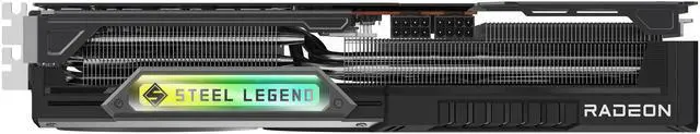 ASRock Steel Legend Radeon RX 9070 XT 16GB GDDR6 PCI Express 5 0 x16 Graphics Card RX9070XT SLD 16G