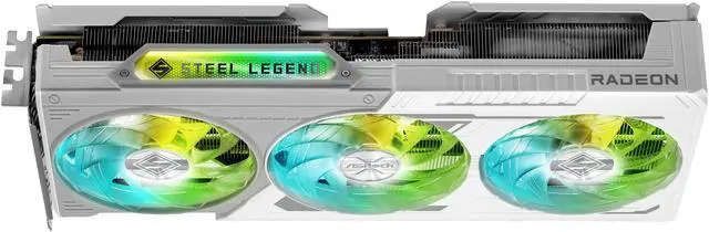 ASRock Steel Legend Radeon RX 9060 XT 16GB GDDR6 PCI Express 5 0 x16 Graphics Card RX9060XT SL 16GO RX 9060XT