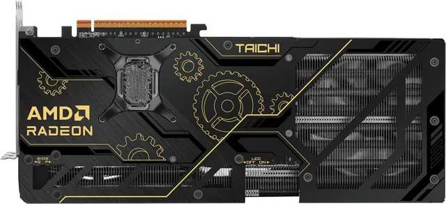 ASRock Taichi Radeon RX 9070 XT 16GB GDDR6 PCI Express 5 0 x16 Graphics Card RX9070XT TC 16GO