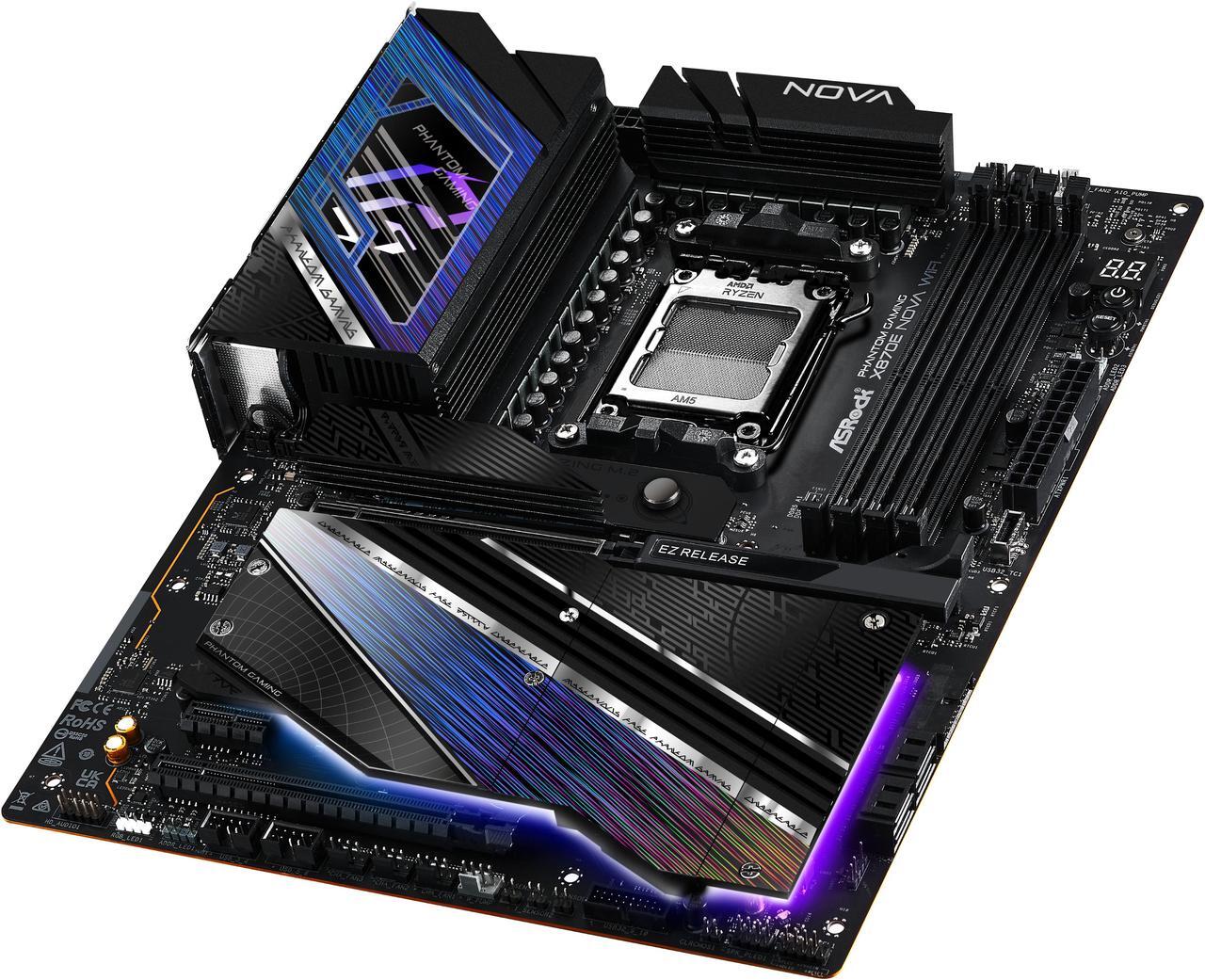 ASRock X870E NOVA WIFI AM5 AMD X870E ATX Motherboard