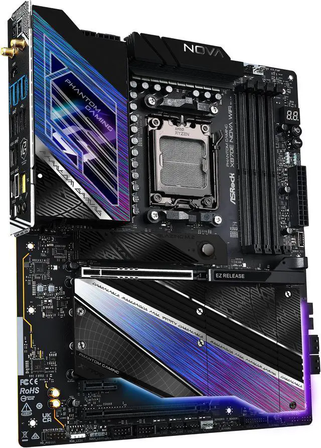 ASRock X870E NOVA WIFI AM5 AMD X870E ATX Motherboard