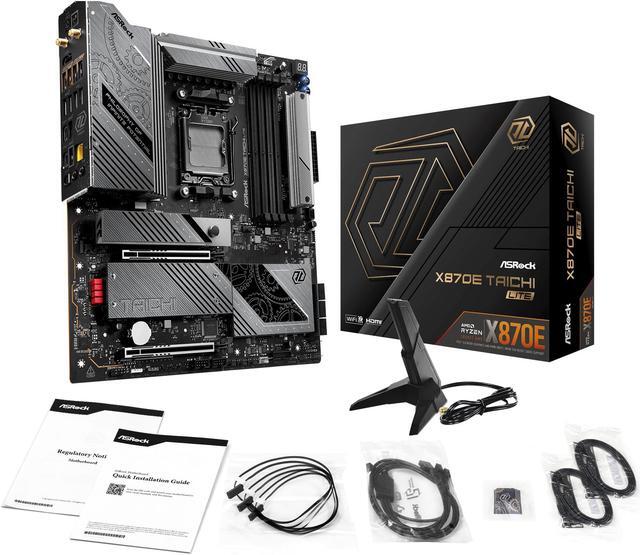 ASRock X870E Taichi Lite AM5 AMD X870E Extended ATX Motherboard