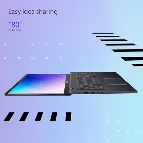 ASUS Portátil Vivobook Go Slim de 15,6", Intel Dual Core N4500, 4 GB de RAM, SSD de 128 GB, Windows 11, Star Black, L510KA-ES04