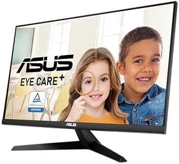 ASUS 27  4K Eye Care Monitor  VY27UQ    UHD  3840 x 2160   IPS  HDR10  Adaptive Sync  Eye Care Plus  Display Port  HDMI  Speaker  DisplayWidget  Blue Light Filter  Flicker Free  3yr Warranty